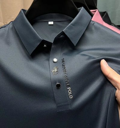 Veneto: Wrinkle-Free Muscle Fit Polo Shirt